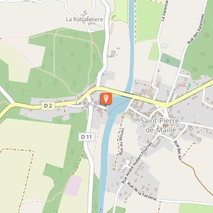 Aire de pique nique - Chapelle de Saint-Pierre-de-Maillé