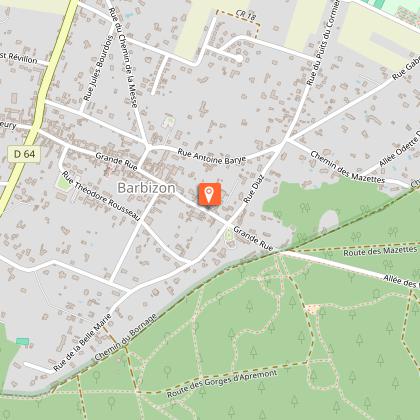 the Hôtellerie du Bas-Bréau