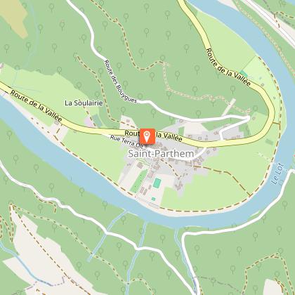 Scenographic space of the Lot Valley