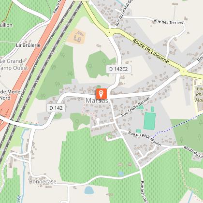 Aire de stationnement de Marsas