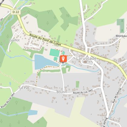 Aire de stationnement de Laruscade