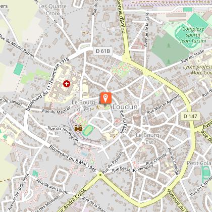 La Tour Carrée et son jardin d'inspiration médiévale