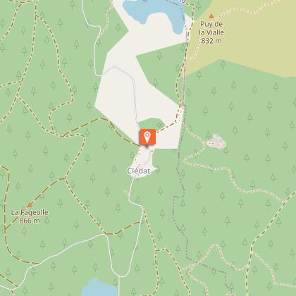 Le village "abandonné" de Clédat