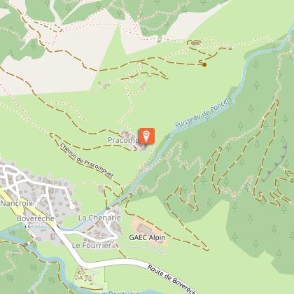 The chapel of Saint-Jacques le Majeur in Pracompuet