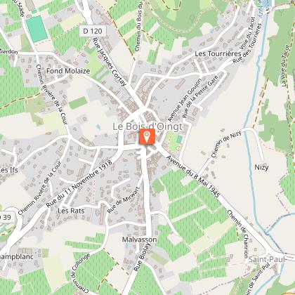 The village of Le Bois d'Oingt