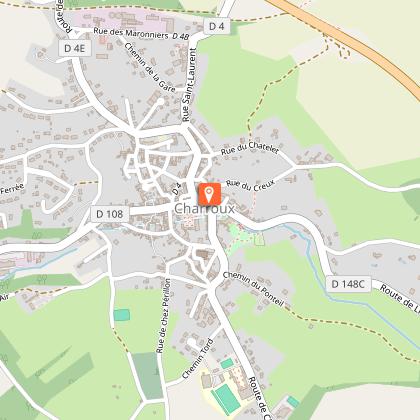 Hotspot wifi Office de Tourisme Charroux