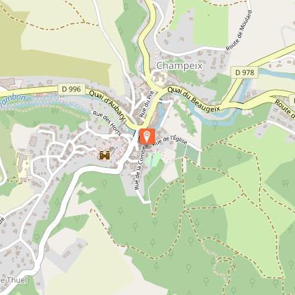 The Church Sainte Croix Of Champeix