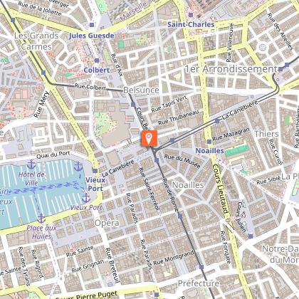 Le cours Belsunce et le cours Saint-Louis