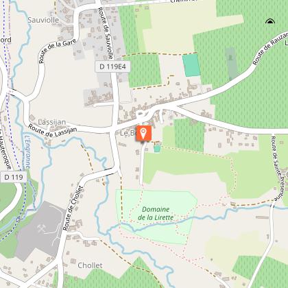 Aire de stationnement camping-car de Frontenac