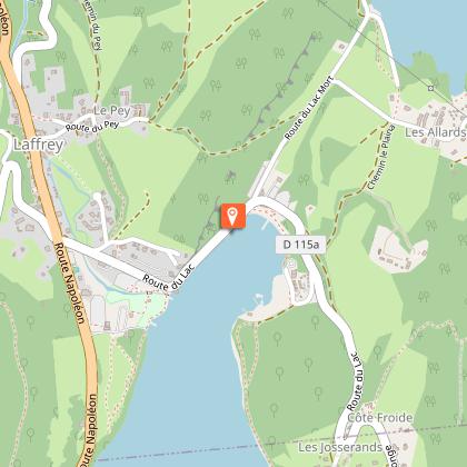 Lac de Laffrey - Plage Nord