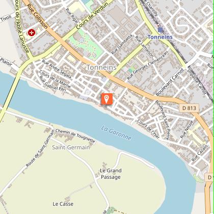 Côté Garonne : Le Balcon des Dames