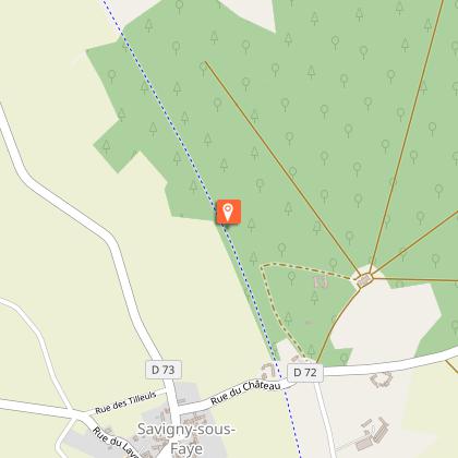 Aire de pique-nique ligne verte à Savigny-sous-Faye