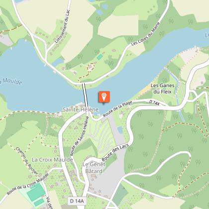 Parcours  Pêche à la Carpe de Nuit