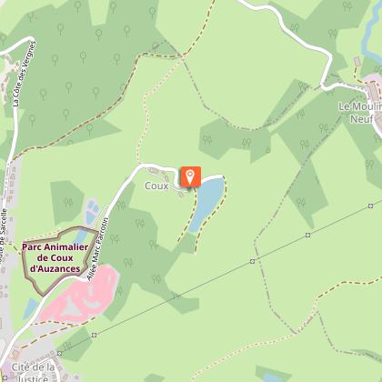 Etang de Coux : Aire de pique-nique