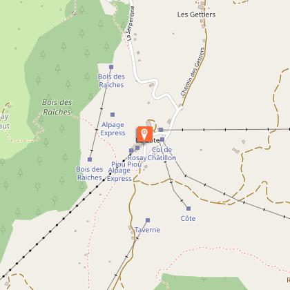 Picnic area at le plateau du Rosay