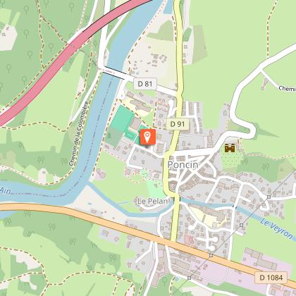 Hike "Allement - barrage" from Poncin