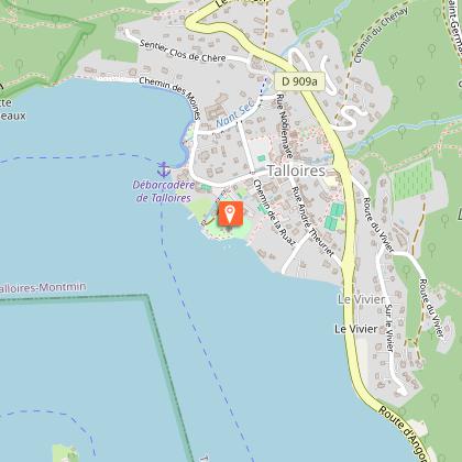 Plage municipale de Talloires