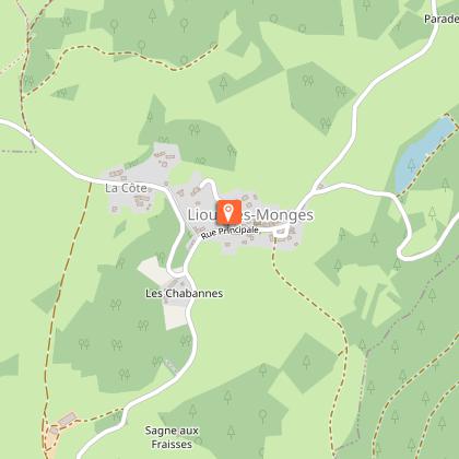 Lioux-les-Monges : Aire de pique-nique