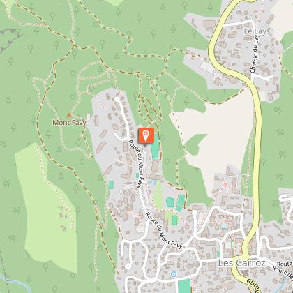 Mont Favy tree-top adventure park