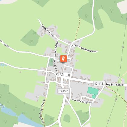 Aire de pique nique - Square de Millac