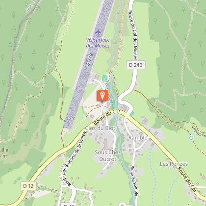 Car park - camping-car des Moises