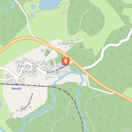 Aire d'accueil de camping-cars de Pérols sur Vézère