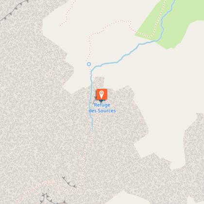 Refuge des Sources (non garded hut)