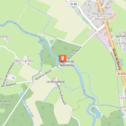 Moulin de Mantenay-Montlin ou de la Reyssouze