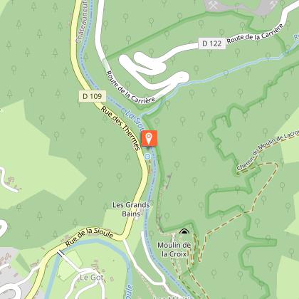 Picnic area - Châteauneuf-les-Bains