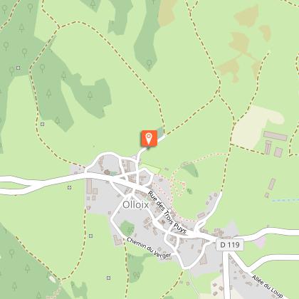 CR Aire naturelle Camping d'Olloix