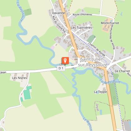 Aire de pique-nique de St Julien sur Reyssouze