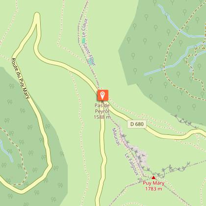 Visitor centre of the Pas de Peyrol Pass