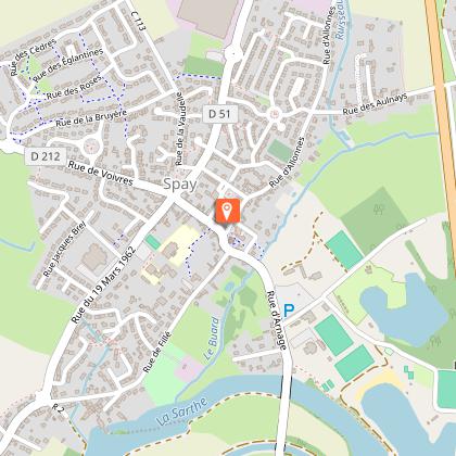 Commune fleurie de Spay