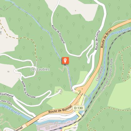 Point of natural interest Cascade de Chameyrat Chameyrat