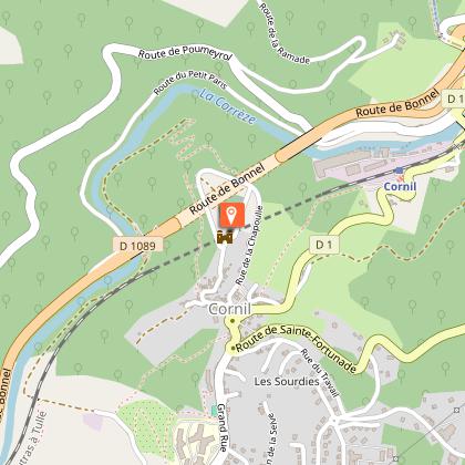 Eglise Saint-Etienne et vestige du château