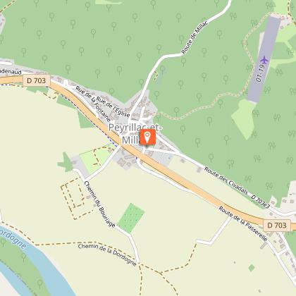 Aire de camping car - Peyrillac et Millac
