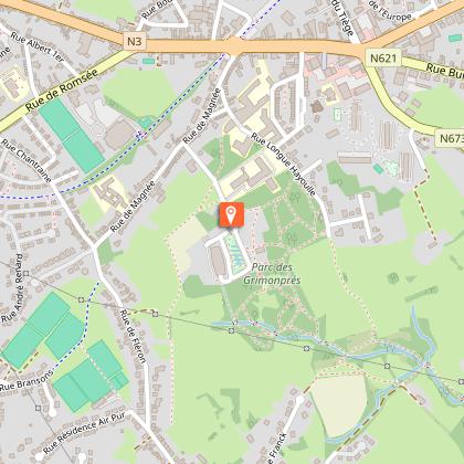Halte 1 : parc des Grimonprés