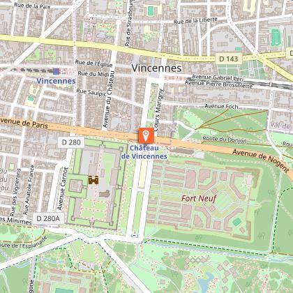 Heritage panel: Monument to the glory of Vincennes' Poilu