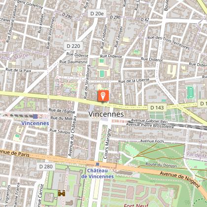 Heritage panel: the building Cœur de Ville (City heart)