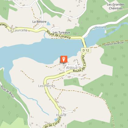 La maison au bord du lac de Pannecière