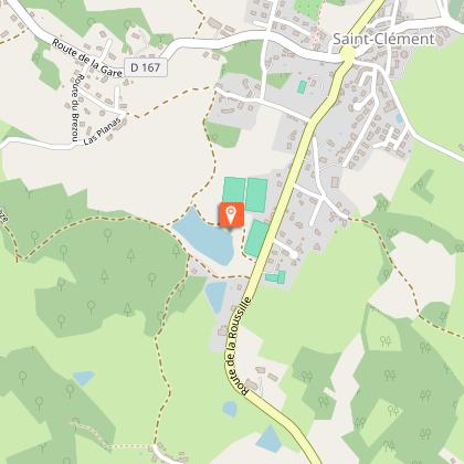 Plan d'eau de la Roussille