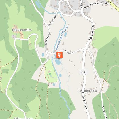 L'étang de pêche du Rayau