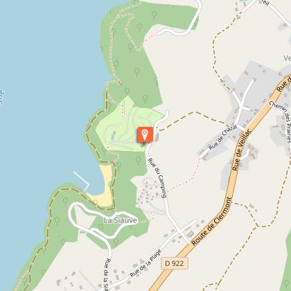 Lac de la Siauve Huttopia campsite