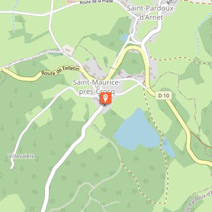 Château de Saint-Maurice-près-Crocq : le grand clos