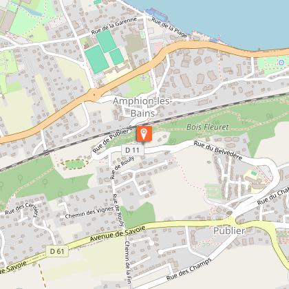 Point of view from the Farquenoud fountain