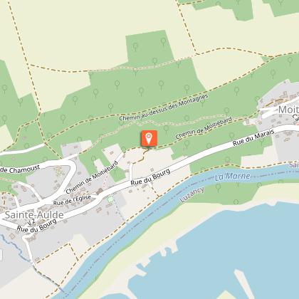 Plan 9 - Chemin de Moitiébard ( vue sur sablonnières et boucle marne