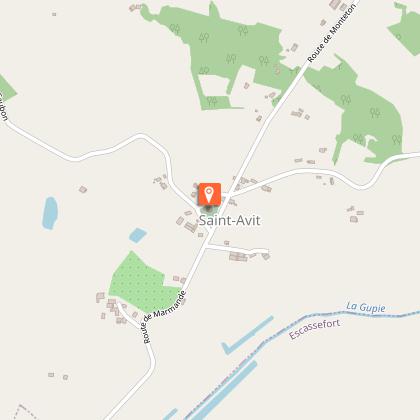 Eglise Saint Avit à Saint-Avit