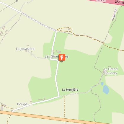 Gite de la Giraudière, 1 à 4 personnes - Pension équine