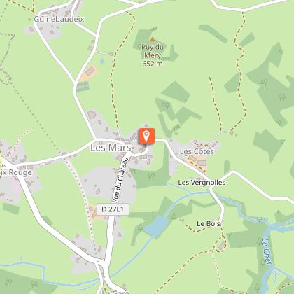 Les Mars : Aire de pique-nique