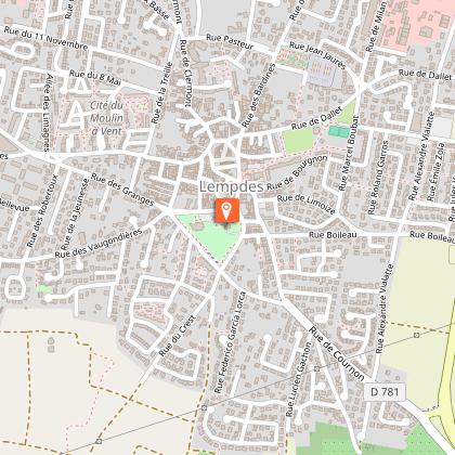 Lempdes Town Hall - Former home of Pierre Boulanger